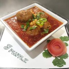 A picture of 🍲Kofte or Chana Salan🍲(meatball and chickpeas curry).