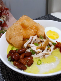 Foto resep Bubur Ayam Kuah Kuning