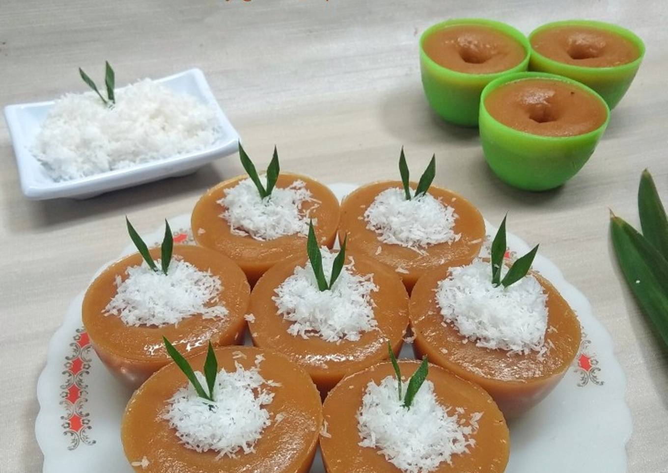 Kue Lumpang Caramel (khas palembang)