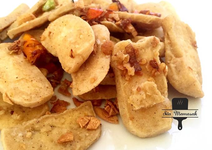 Resep Tahu Krispi Cabe Garam Oleh Sita Alisa Cookpad