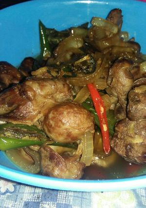 Foto resep Ati ampela kecap manis pedas