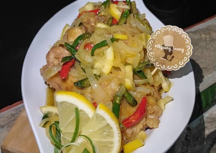 Chicken Lemon Sauce