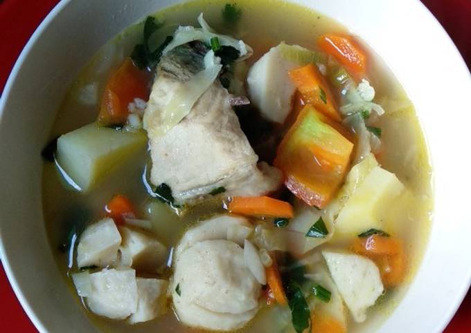 Cara Memasak 5.Sayur Sop Ayam Baso Yang Laziss