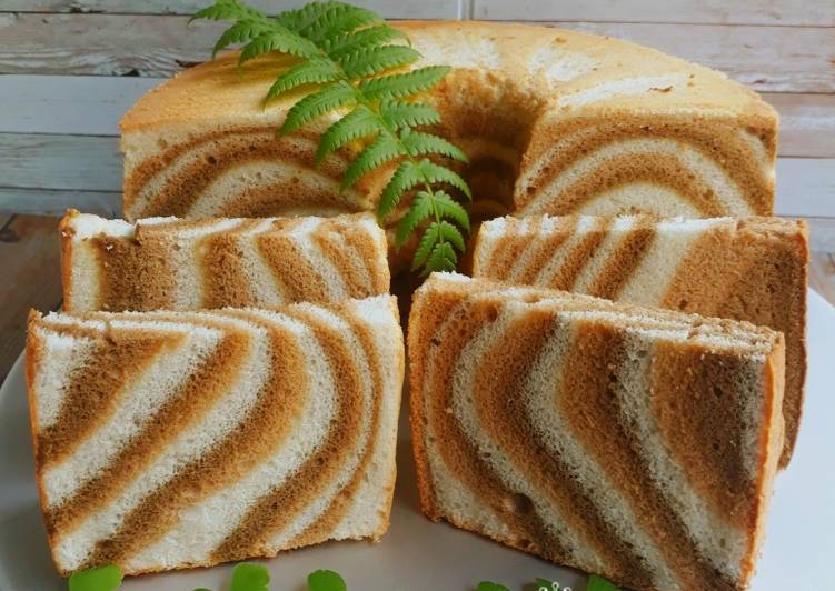 Resep 551. Chiffon Cake Macan Putih Telur #SeninSemangat, Sempurna