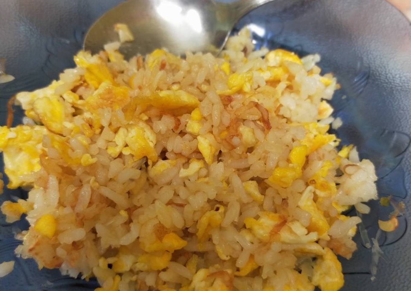 Nasi goreng keju + telur untuk anak