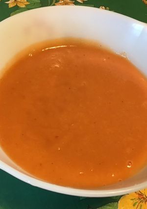 Une photo de Compote de pommes, prunes,banane et vanille