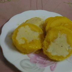 A picture of Mango icecream.