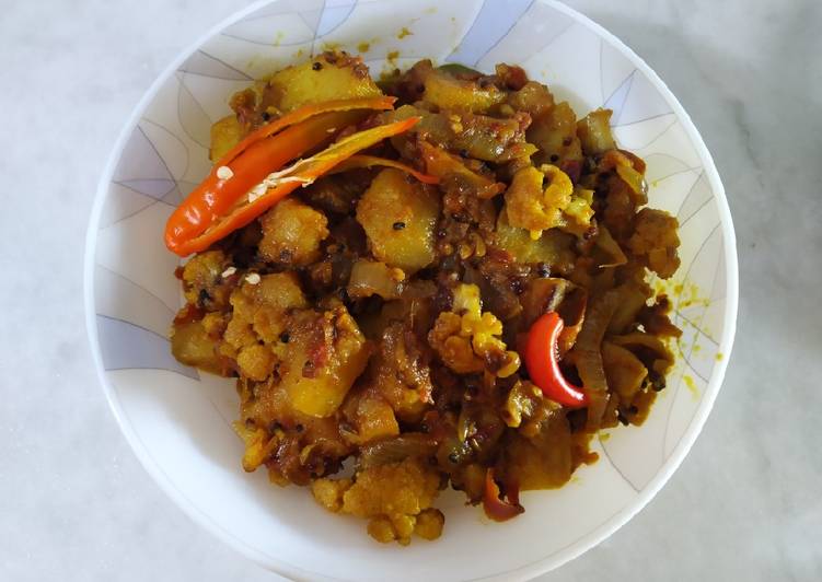 Recipe of Perfect Masaledaar gobhi aaluu