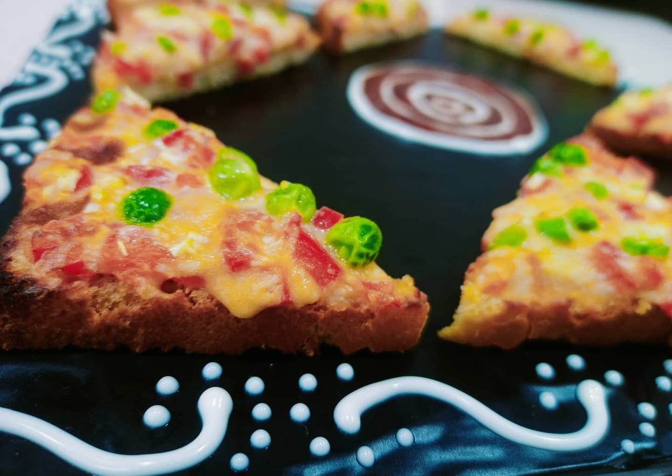 Veggies Cheese Toast