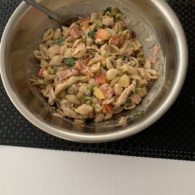 Ensalada de conchitas con lo que hay!!!! Receta de valef- Cookpad