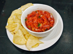 A picture of Mexican Tomato Salsa.