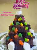 Fudge Brownies Tower