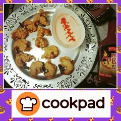 Prawn Fritters🍤 A picture of Prawn Fritters🍤.
