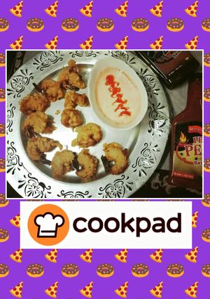 A picture of Prawn Fritters🍤.