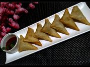 A picture of samosa filling veggie