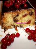 Cake gourmand aux fruits secs avec Ganache au chocolat
