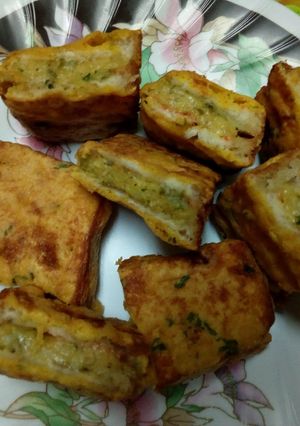 A picture of Bread Bhajia.