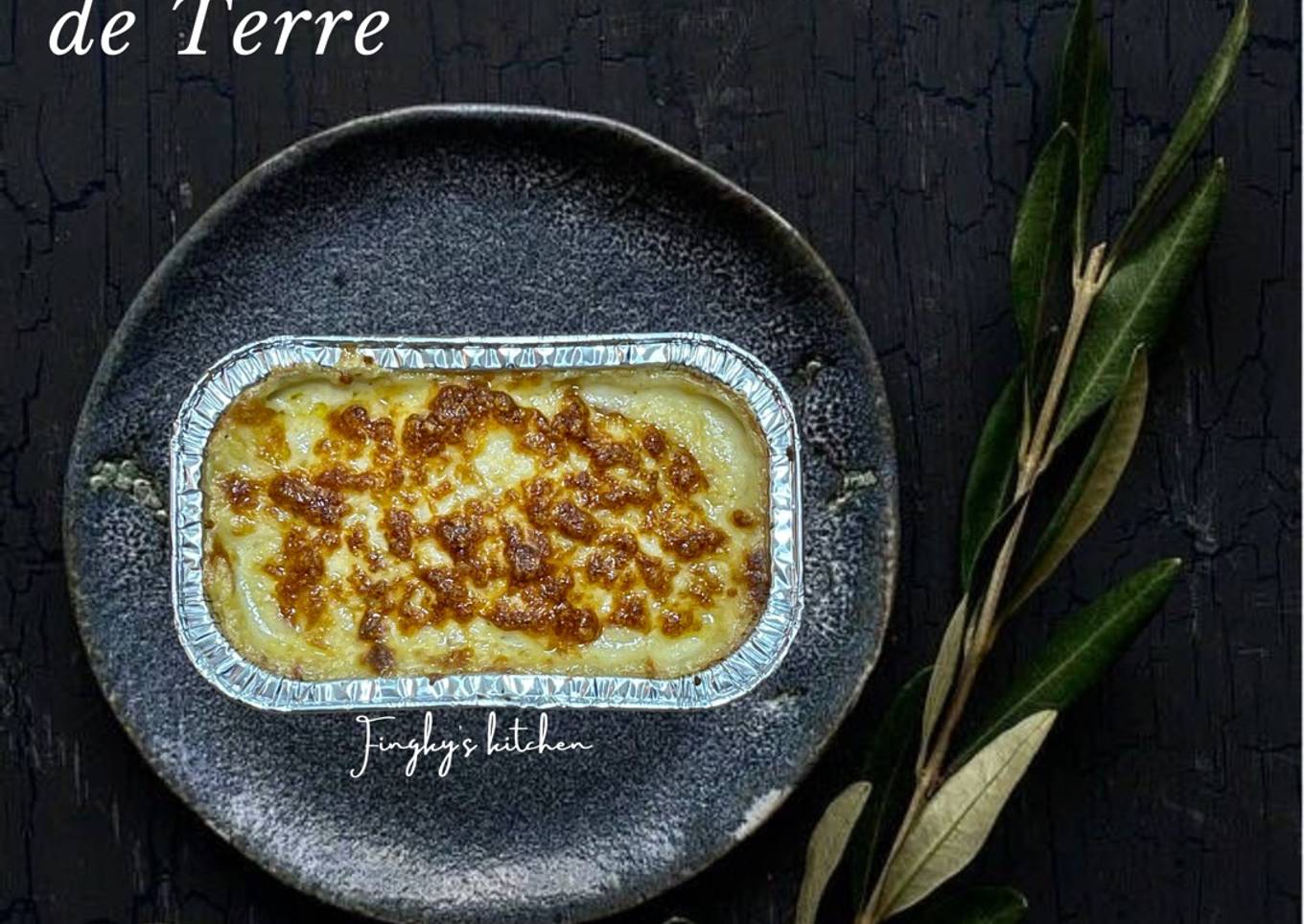 Gratin de Pomme de Terre (Kentang Panggang Creamy)