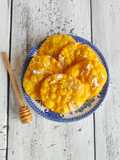 Frittelle di Carnevale allo zafferano