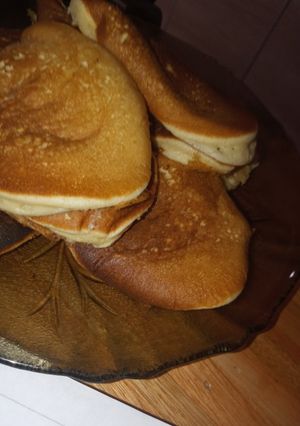 Una foto de Panqueques esponjosos estilo japonés🌸🍥