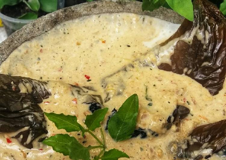 Cara Gampang Membuat 🌷 Terong Sambel Santan Kemiri yang praktis