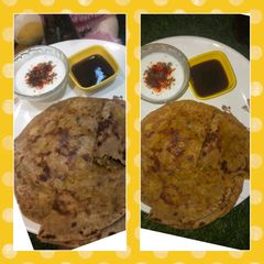 Aaloo ka Paratha A picture of Aaloo ka Paratha.