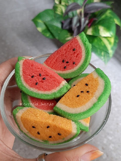Foto resep Watermelon Cookies
