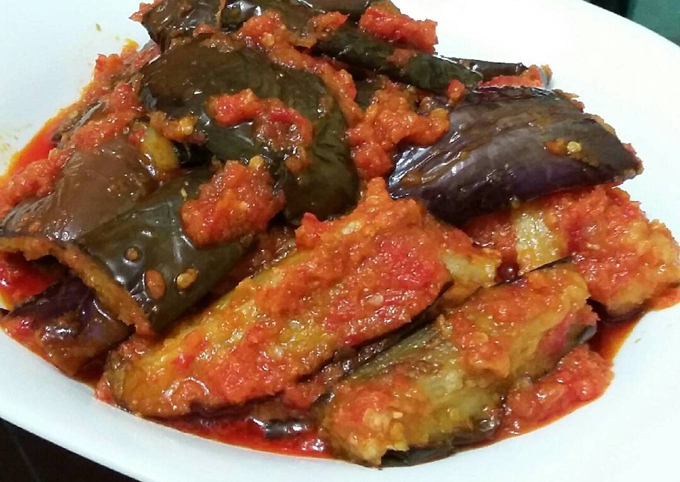 Balado terong super pedas ala mama valen