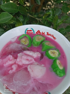 Foto resep Es Pisang Ijo