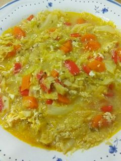 Una foto de Sopa de Col
