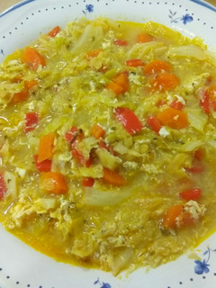 Una foto de Sopa de Col