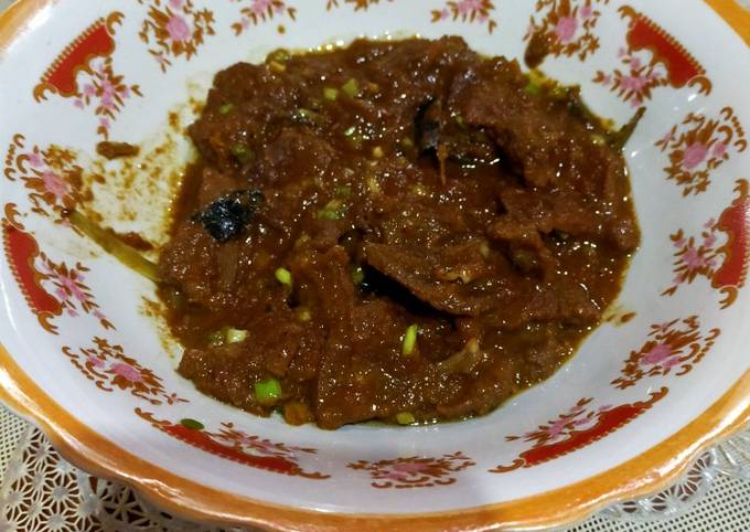 Rendang Sapi Manis