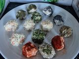 Bouchées apéritifs au thon et fromage frais
