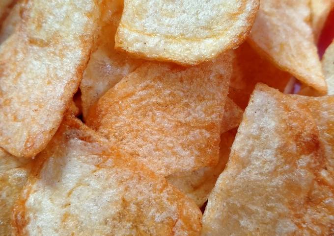 Resep Potato Chips (keripik kentang) oleh khalid khalisa - Cookpad