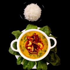 Dal Palak Tadka A picture of Dal Palak Tadka.