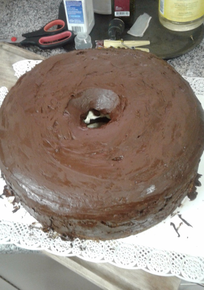 Una foto de Torta de Ciruelas