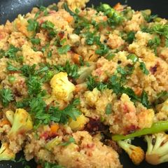 Vegetable dalia A picture of Vegetable dalia.