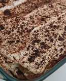 Tiramisú sin licor y sin huevo