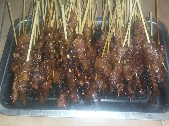 Cara Gampang Menyiapkan Sate daging sapi, Bikin Ngiler