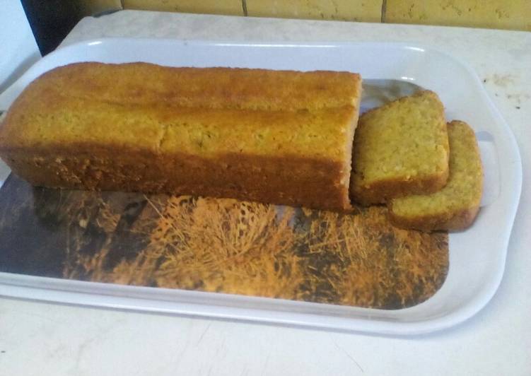 Lemon Flavoured Banana Loaf