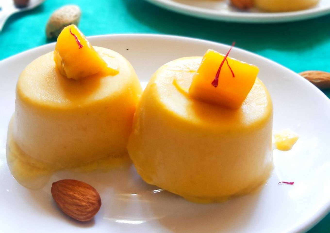 Mango Almond Ice cream
