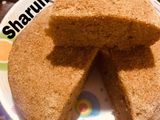 Golden Rava Cake
