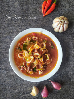 Foto resep Cumi saus padang
