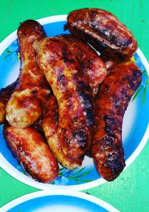 Фото Жареные колбаски 🍽️.
