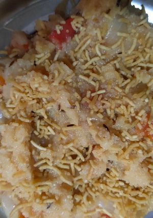 A picture of Suji upma.