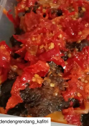 Foto resep Dendeng Balado Padang "Kafitri"
