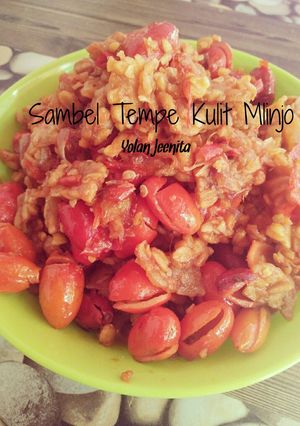 Foto resep Sambel Tempe Kulit Mlinjo