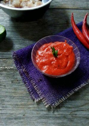 Foto resep Gochujang (saos merah pedas ala Korea) mudah dan cepat