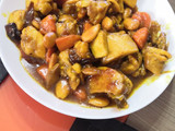 Pollo con almendras