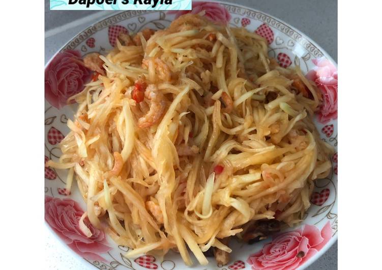 Resep Thai Papaya Salad yang Bisa Manjain Lidah